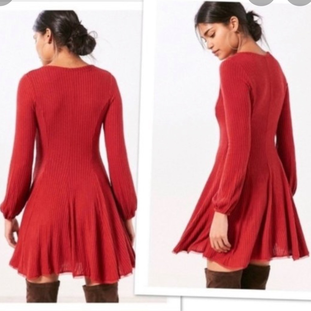 Urban Outfitters Ecote Topanga knit mini dress